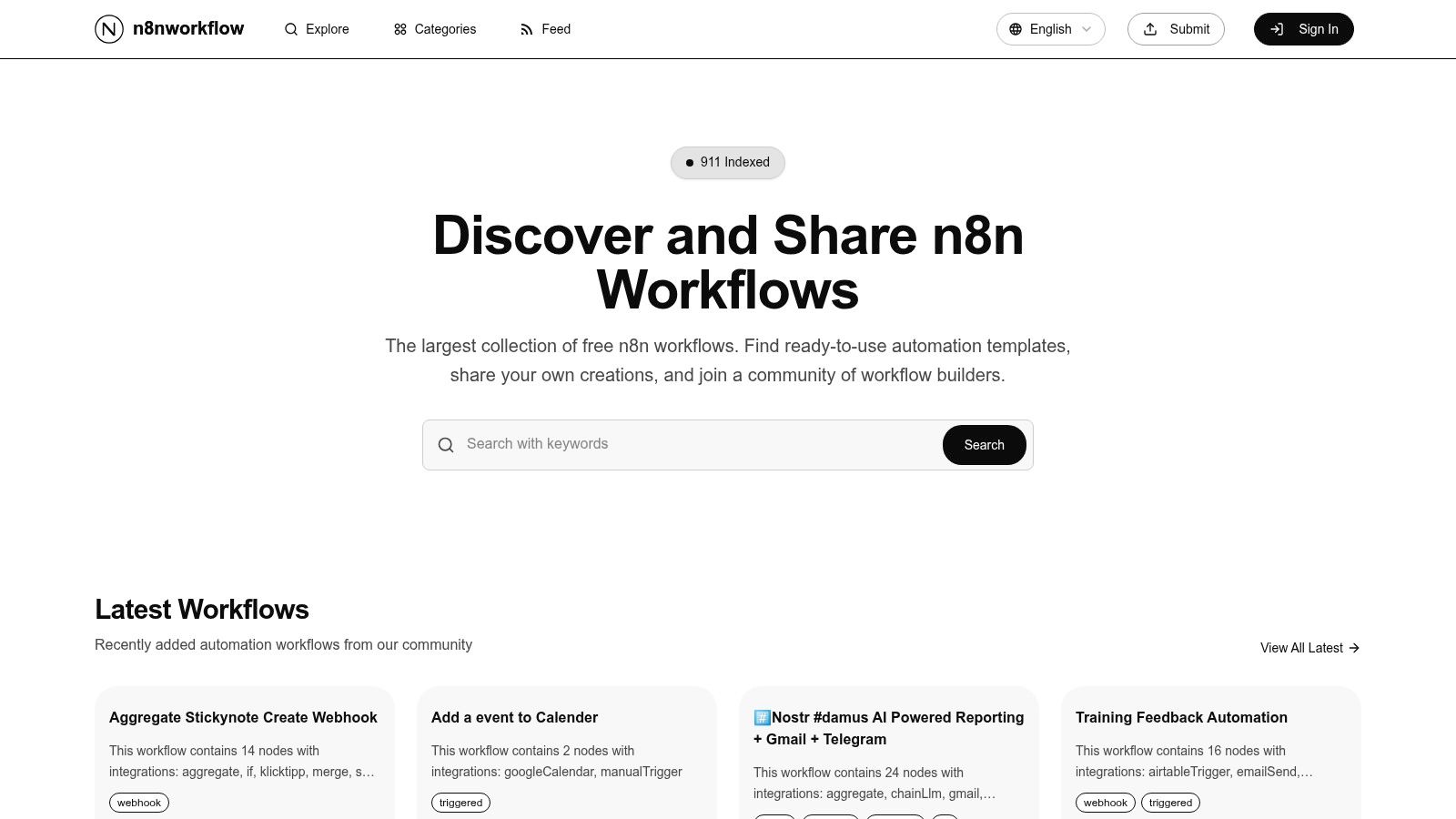 Free n8n Workflow (Community Directory)