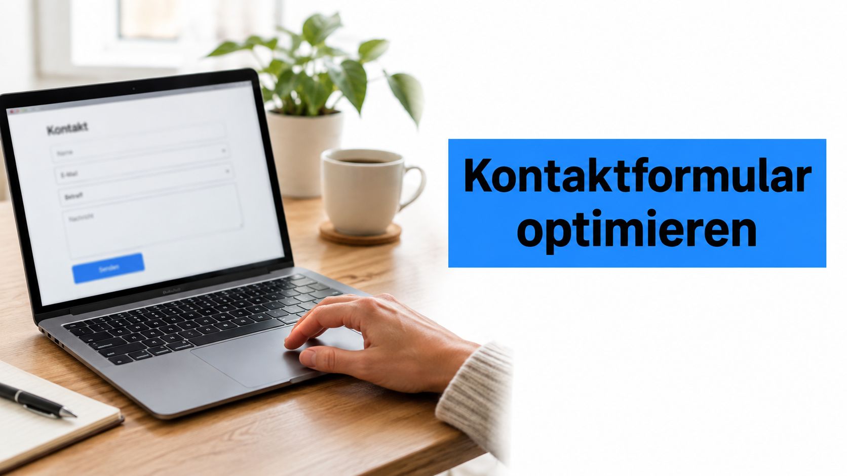 Kontaktformular für Website: Aufbau und Optimierung