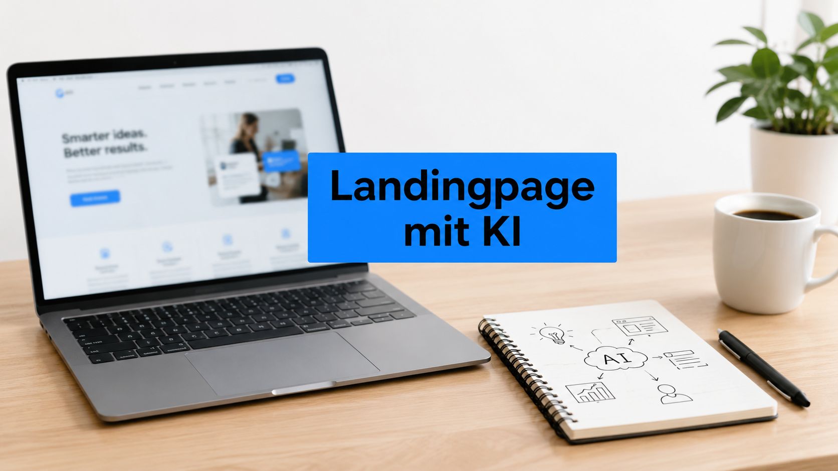 Landingpage mit KI erstellen – der Praxisguide