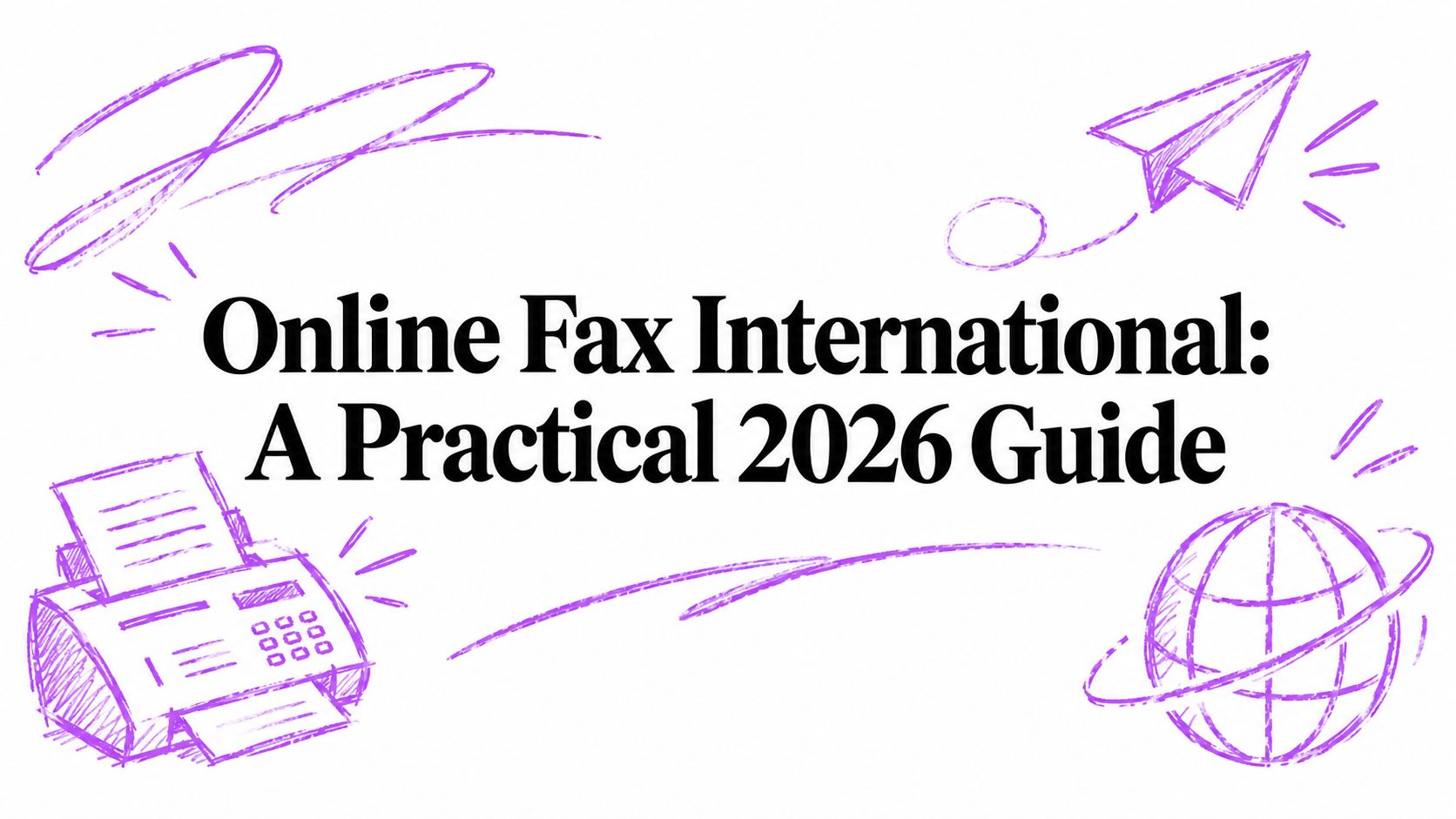 Online Fax International: A Practical 2026 Guide