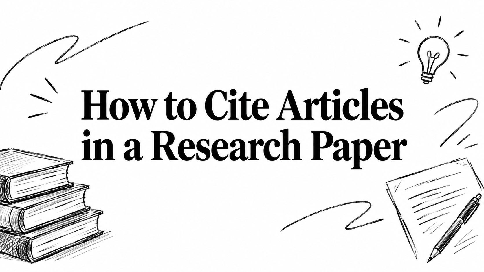 How to Cite Articles in a Research Paper