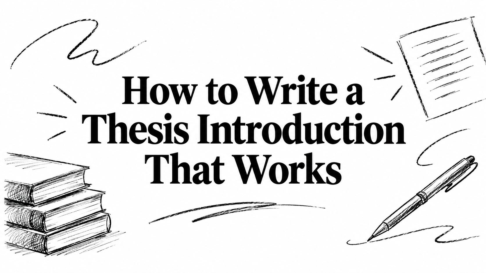 How to Write a Thesis Introduction That Works