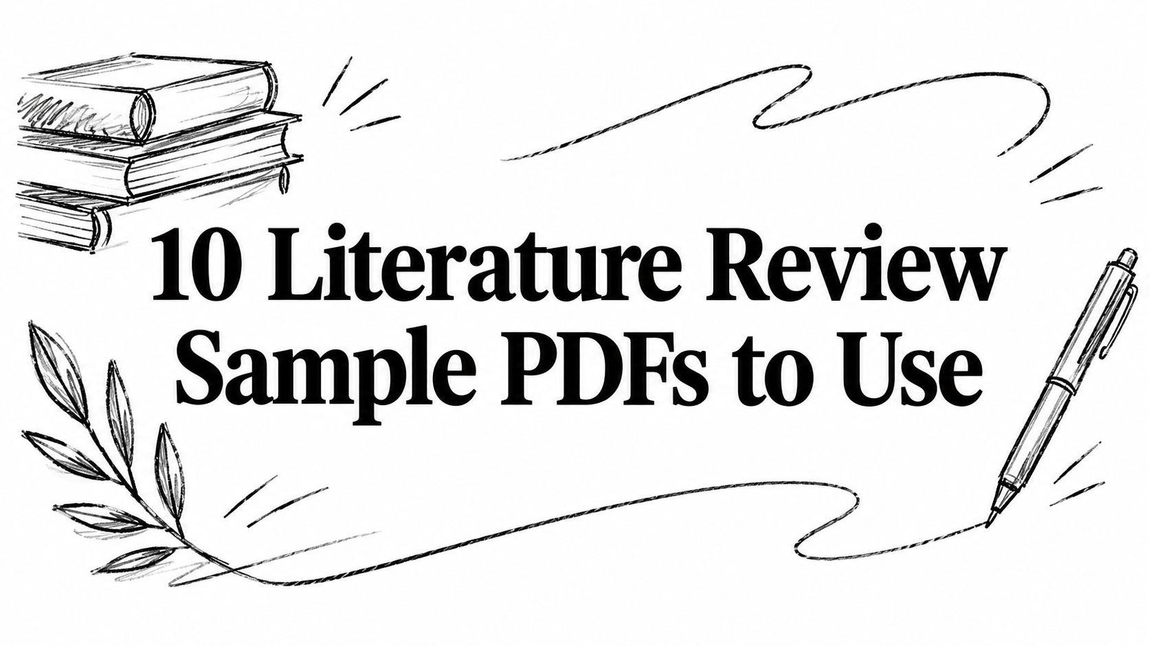10 Literature Review Sample PDFs to Use