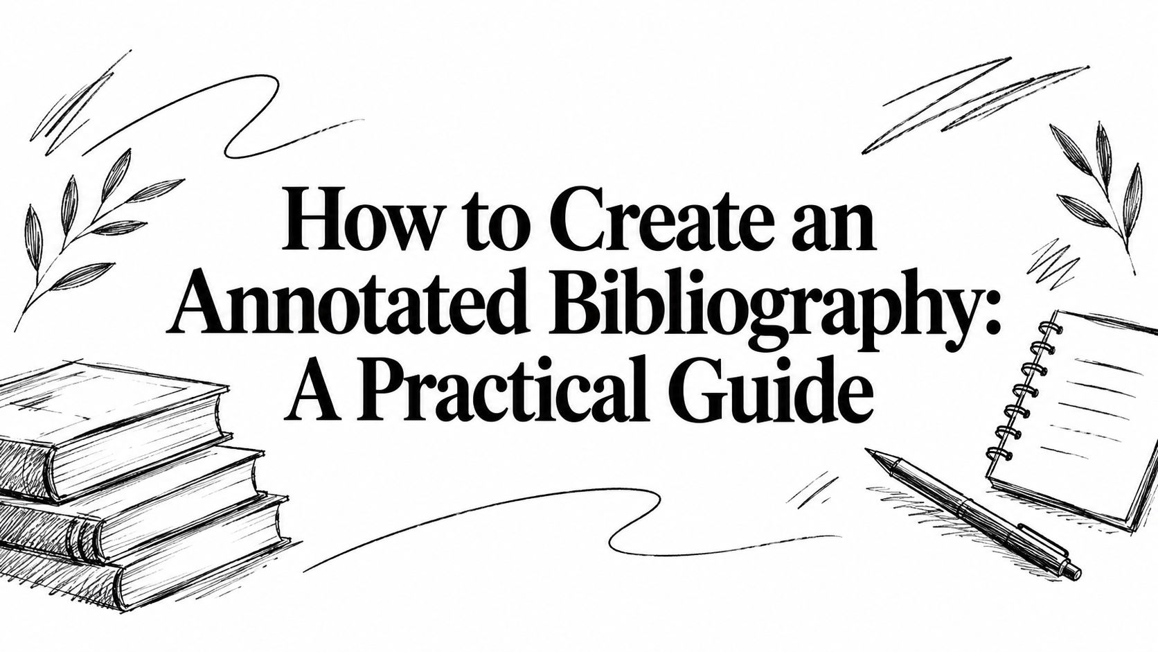 How to Create an Annotated Bibliography: A Practical Guide