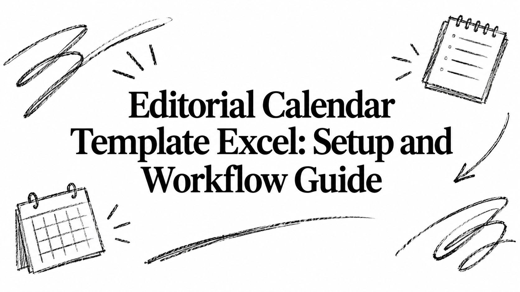 Editorial Calendar Template Excel: Setup and Workflow Guide
