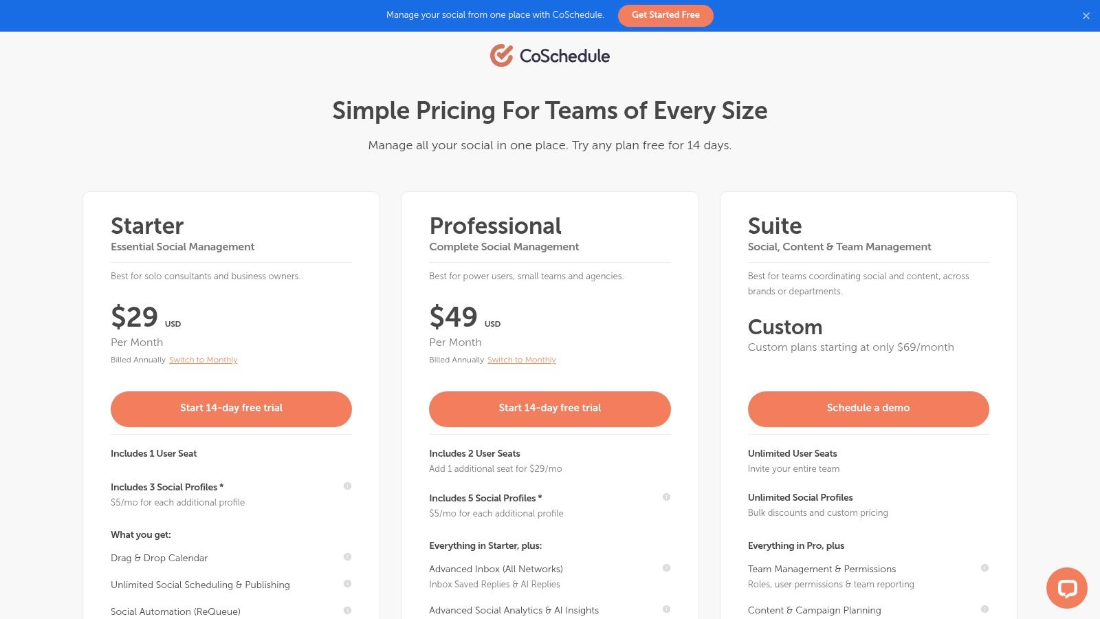 CoSchedule Marketing Calendar and Suite