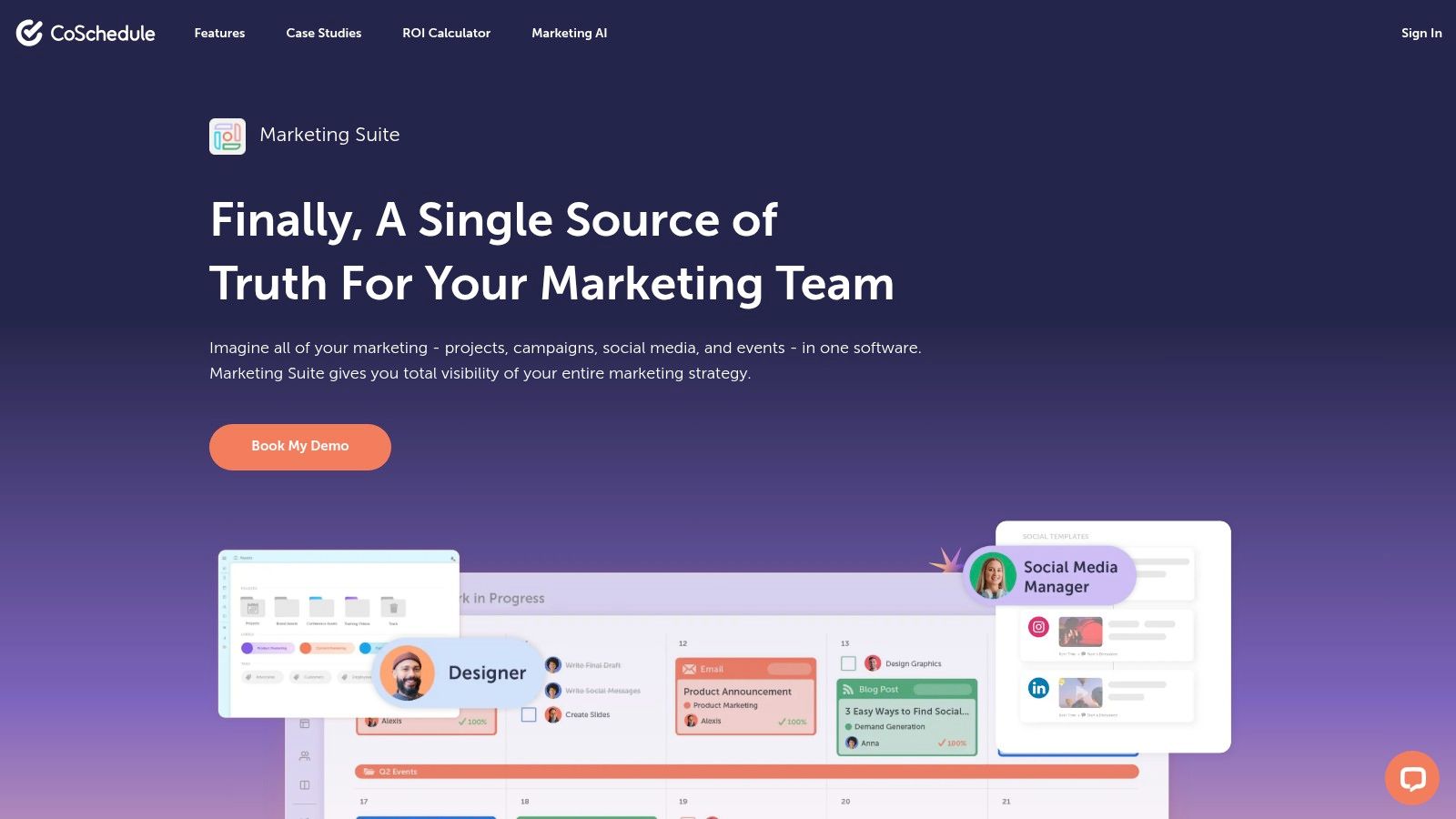 CoSchedule Marketing Suite and Calendar