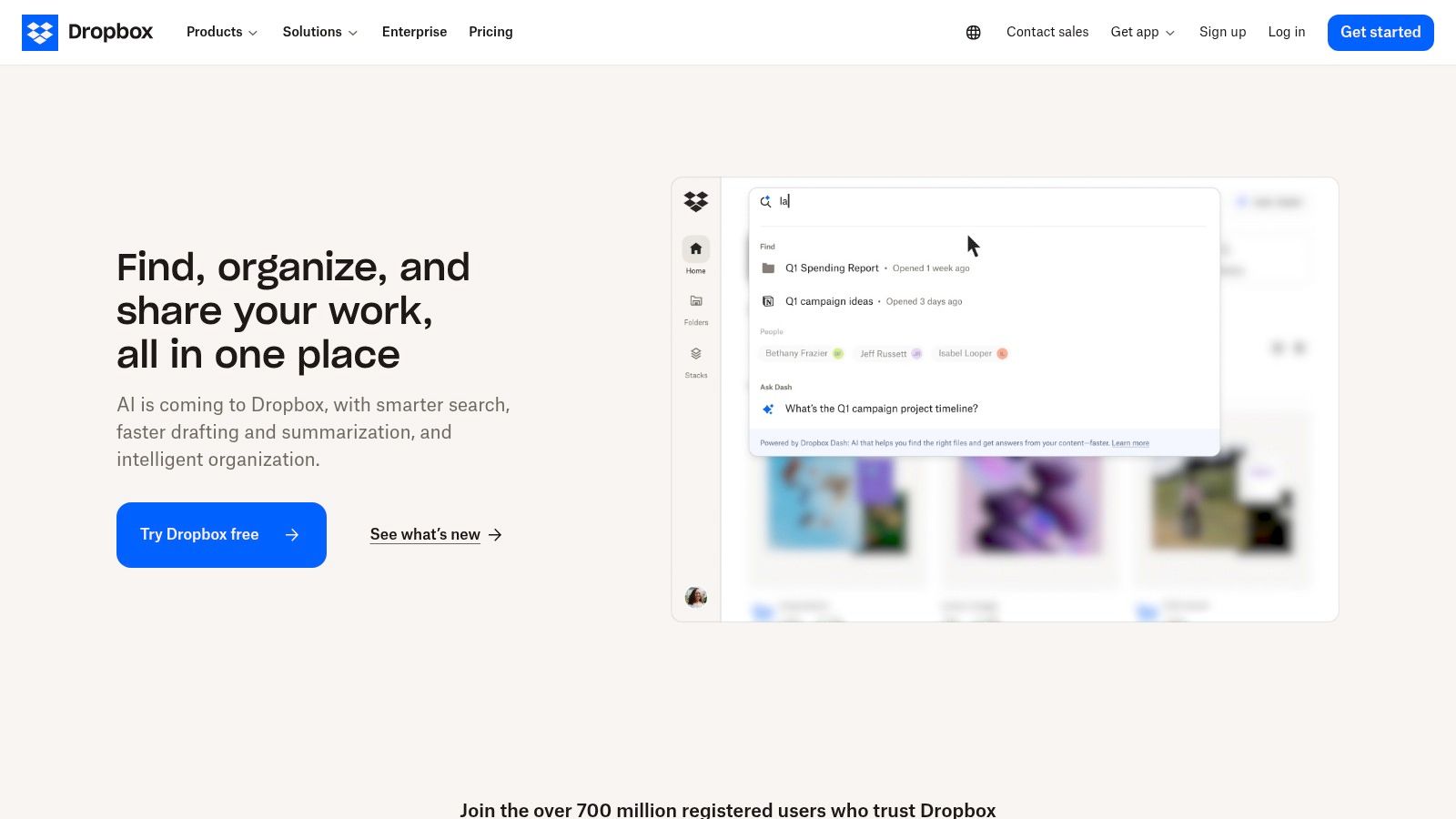 Dropbox shared folders and Dropbox Transfer