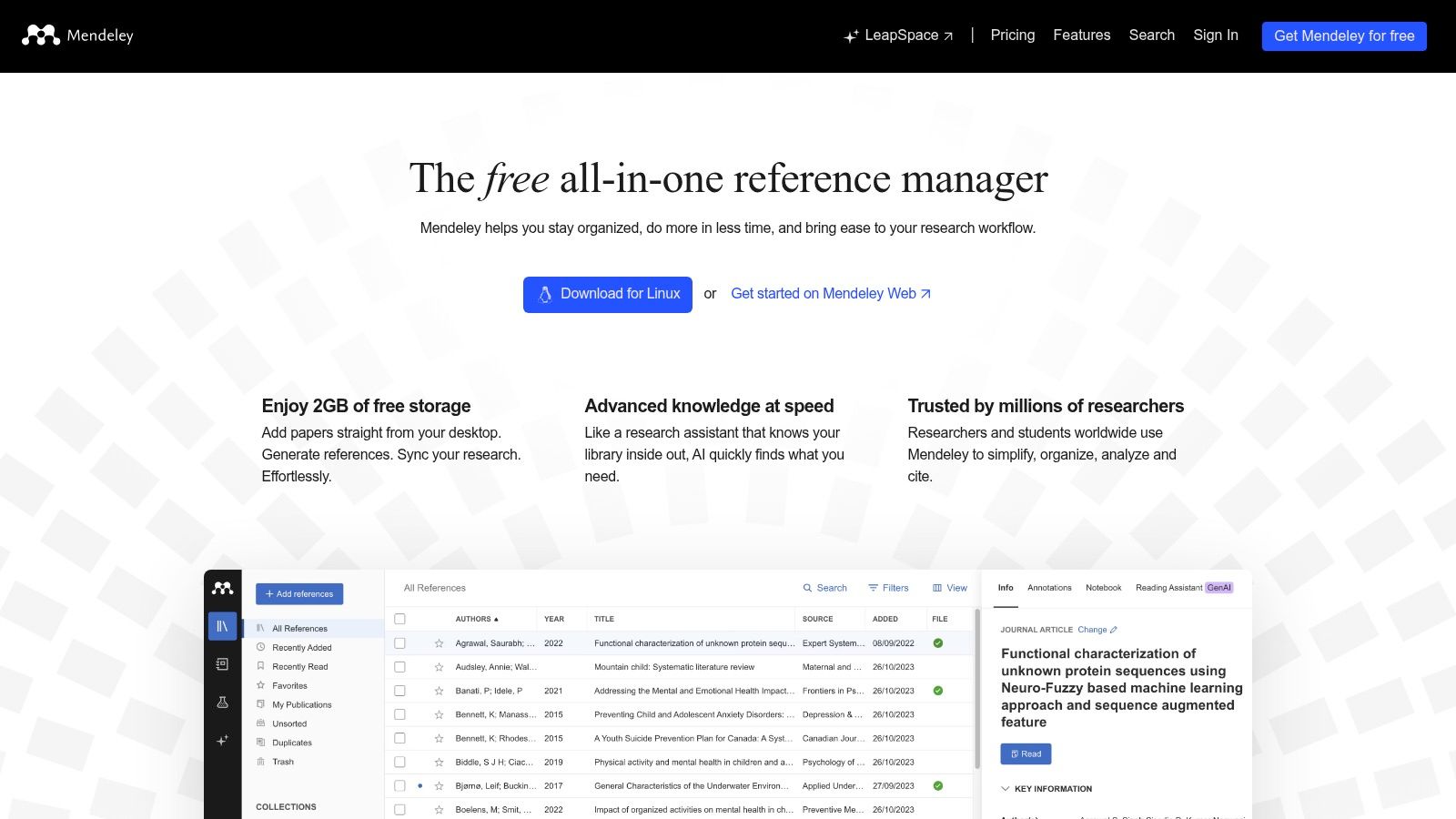 Mendeley Reference Manager