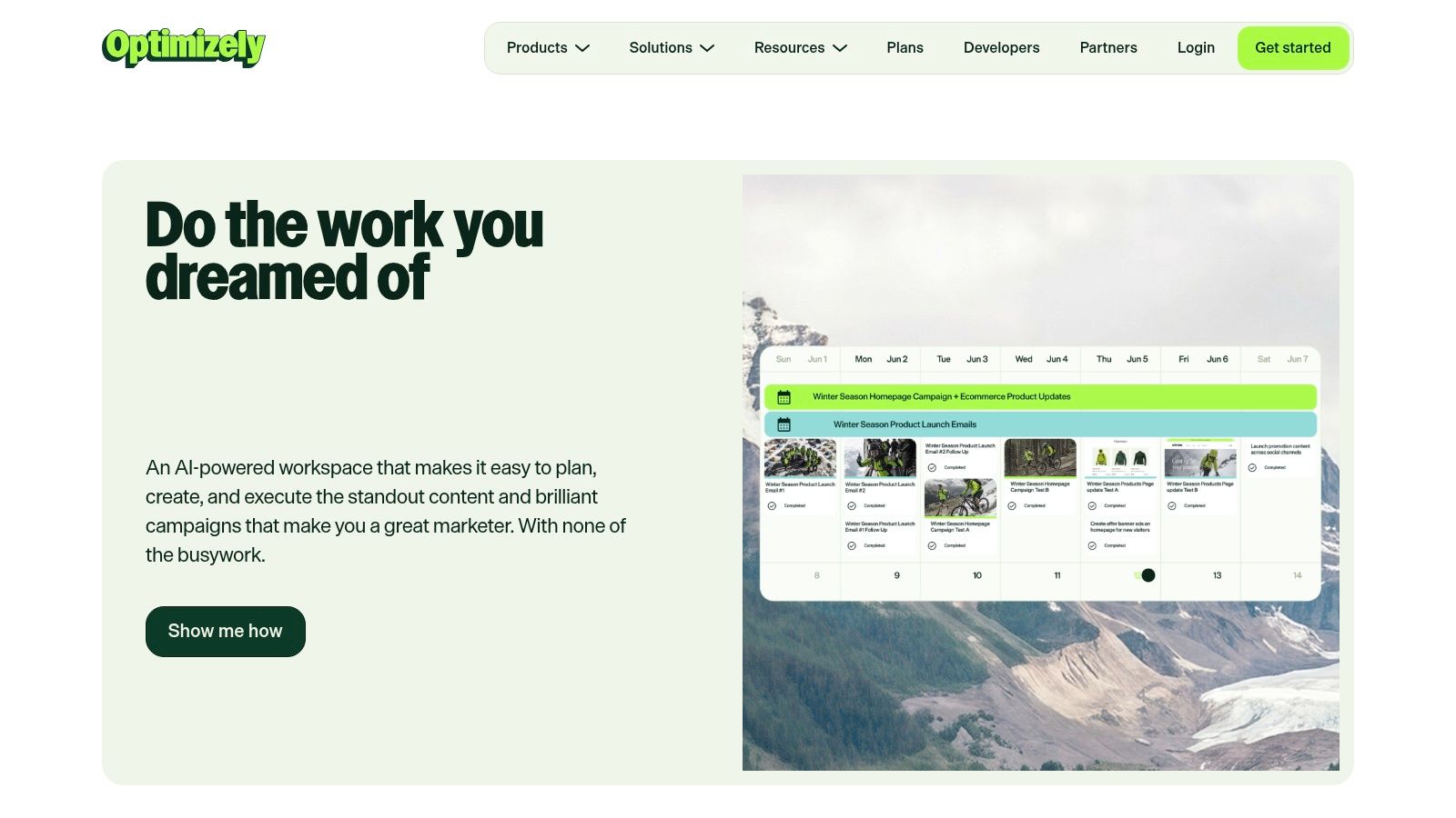 Optimizely Content Marketing Platform