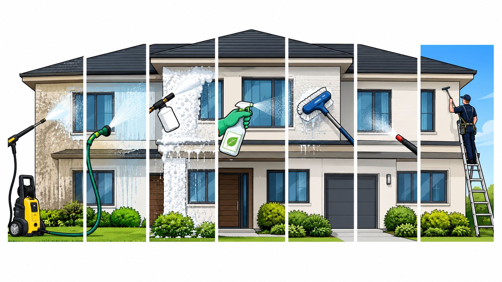 7 Best House Wash Options for a Cleaner Home