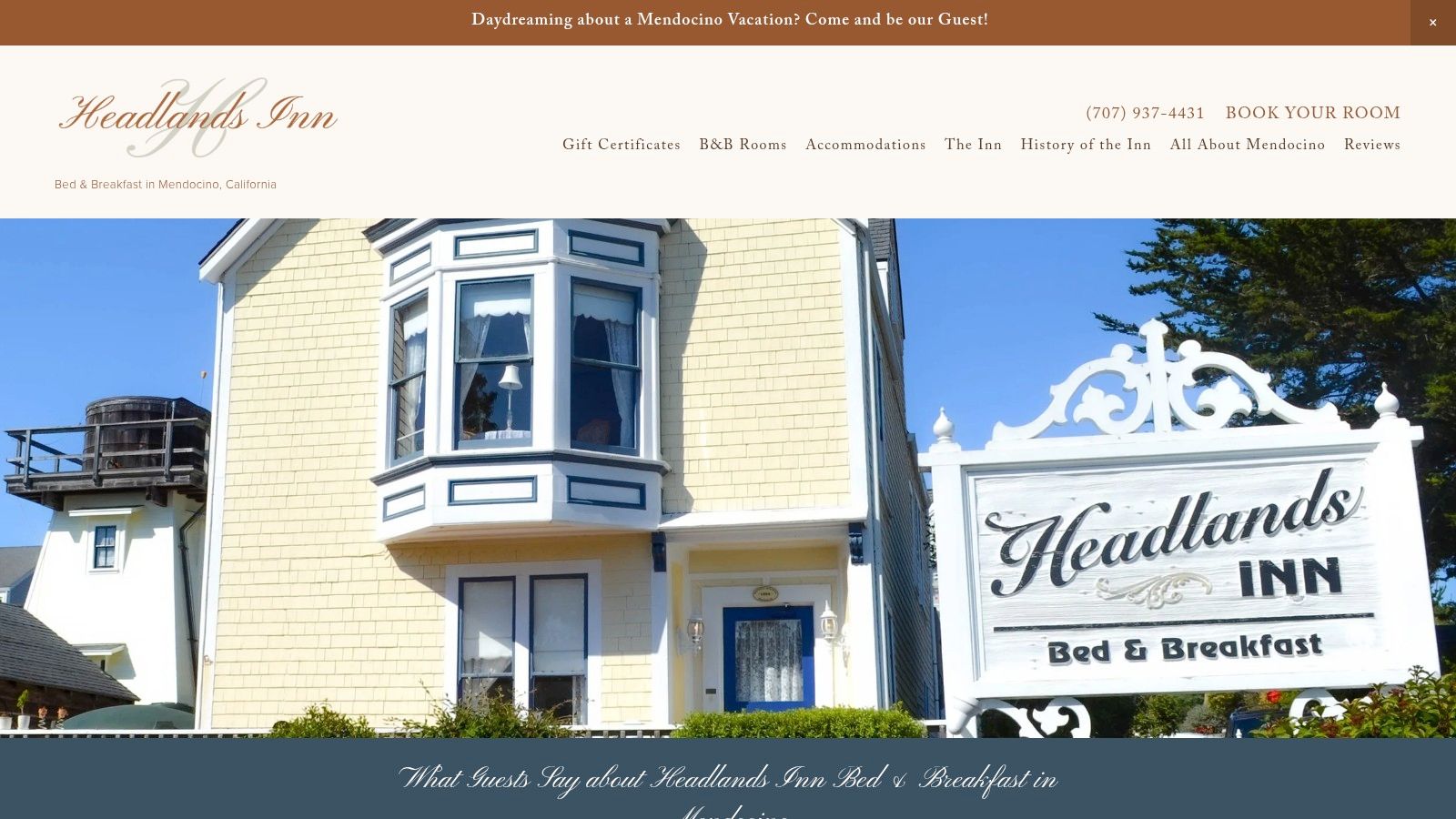 Headlands Inn Bed & Breakfast