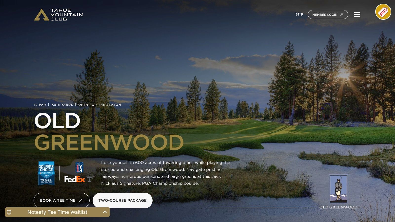 Old Greenwood (Tahoe Mountain Club)