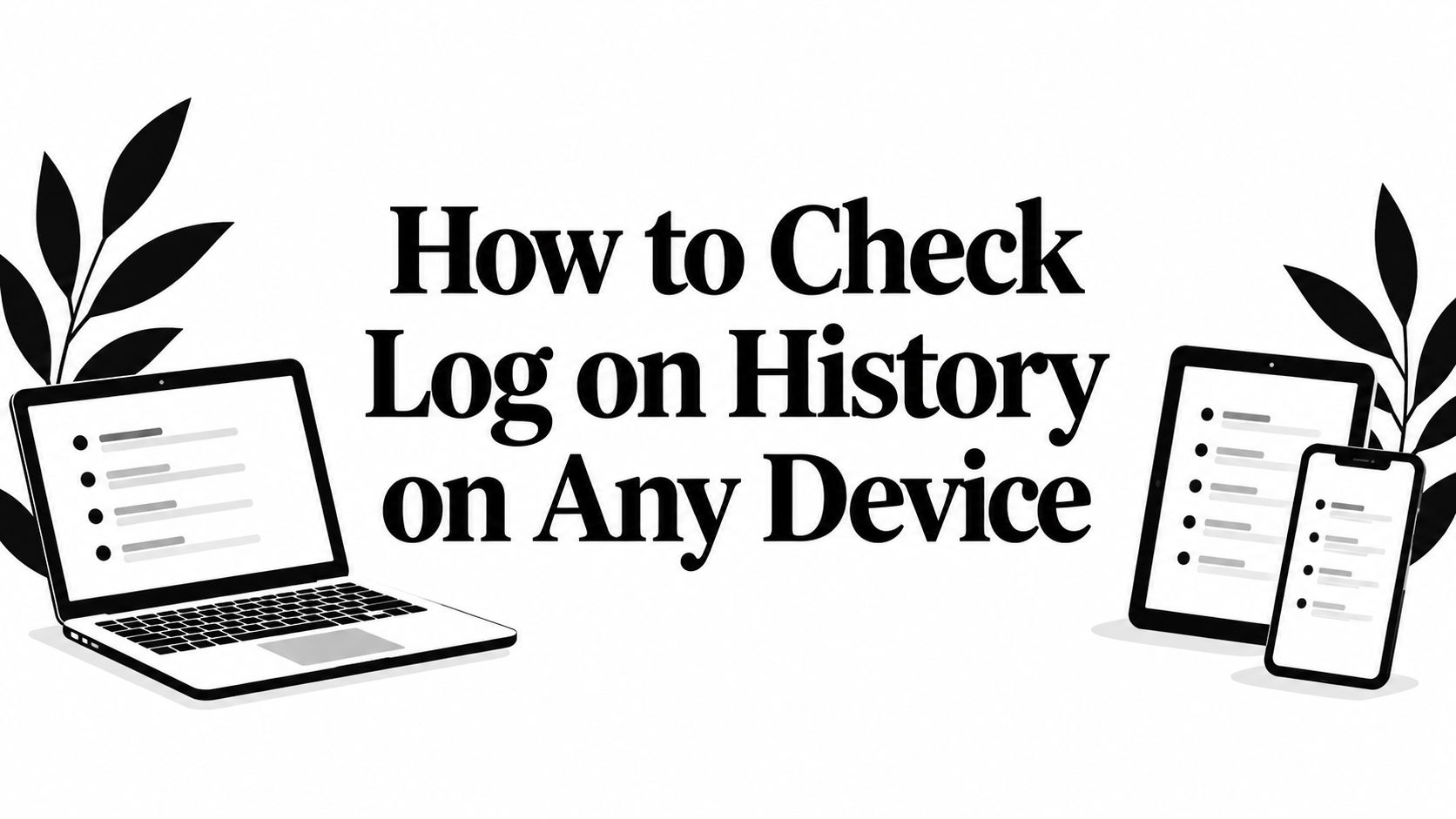 How to Check Log on History on Any Device