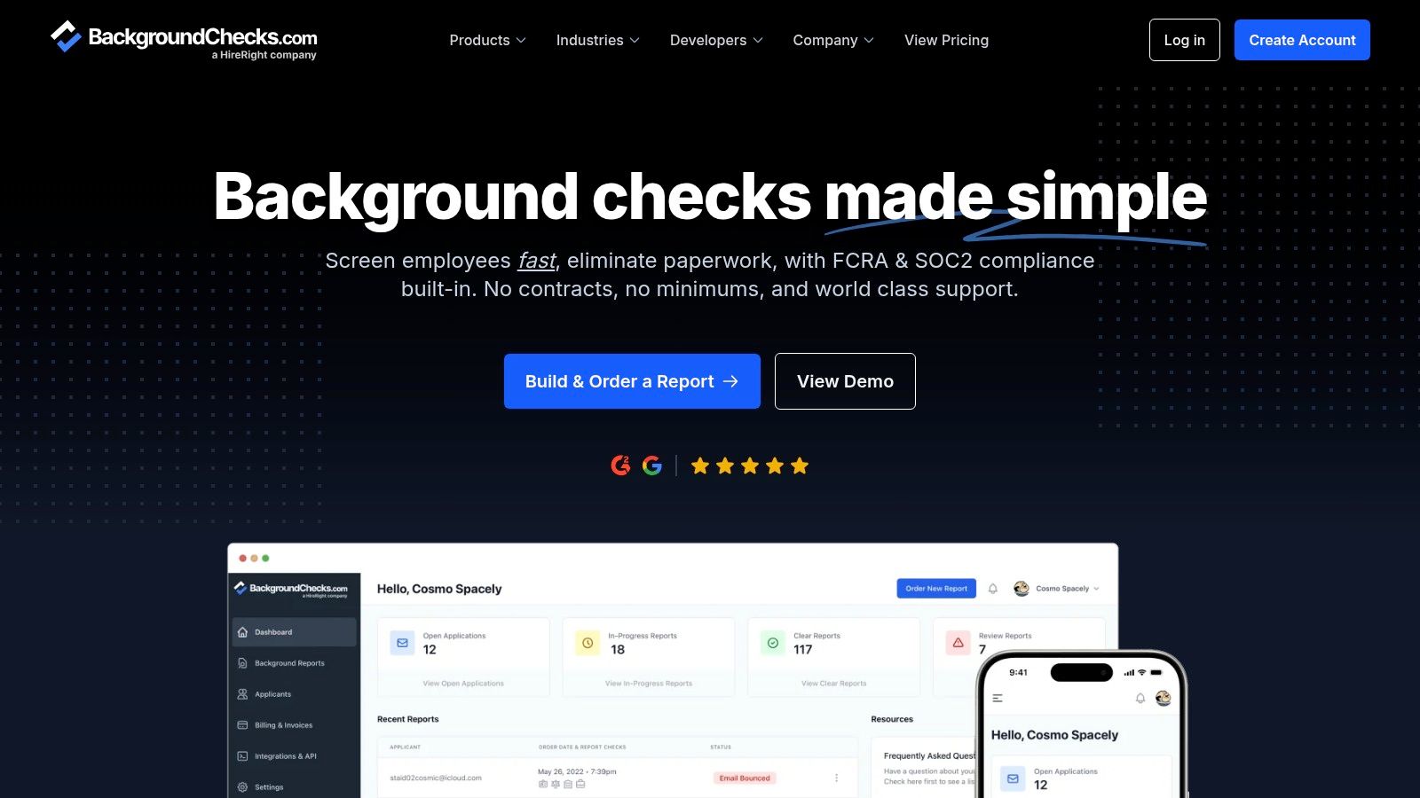 Best Background Check Service Providers 2026: Compare & | DFC