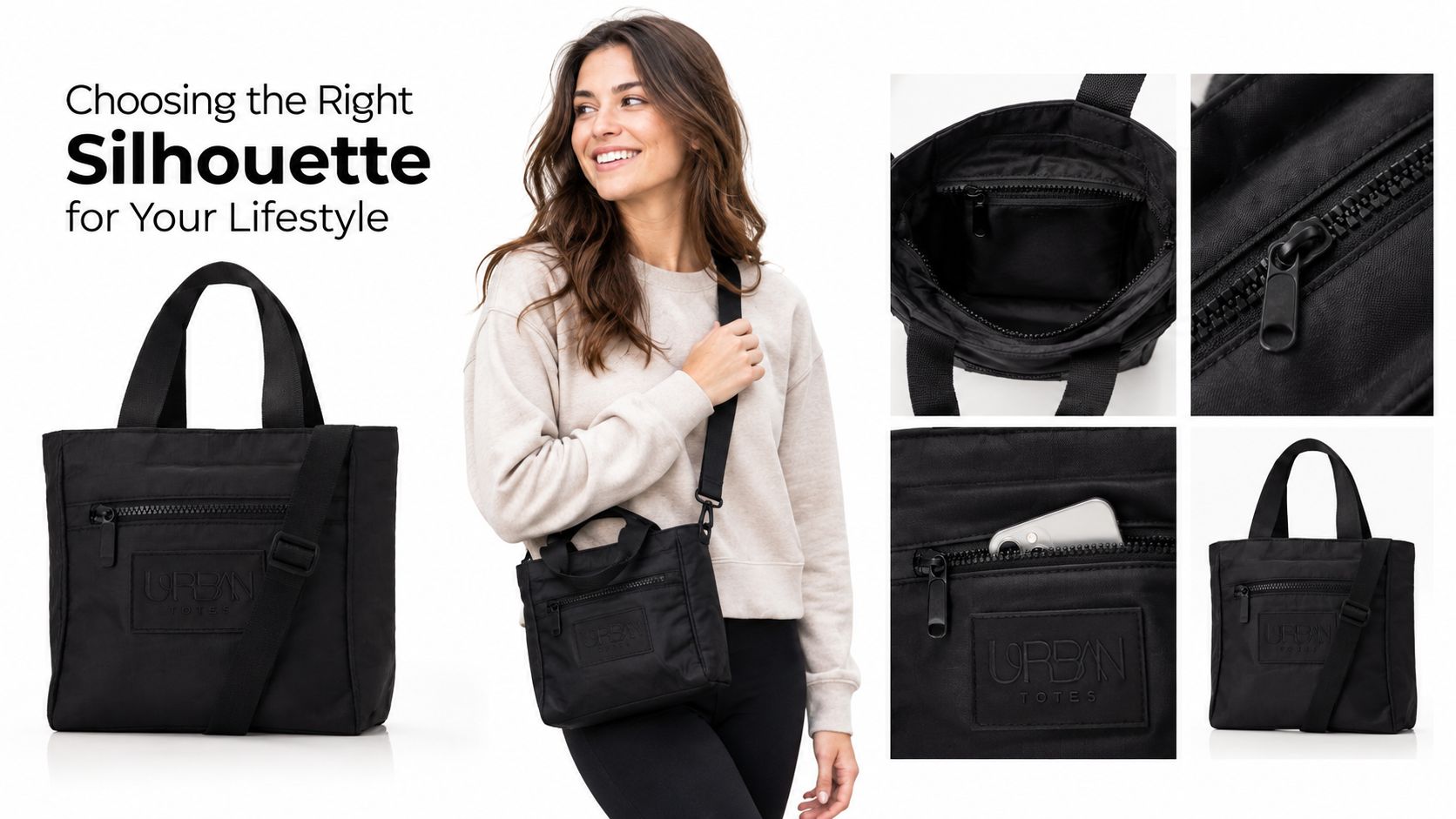 Crossbody Tote Bag Mini Purse