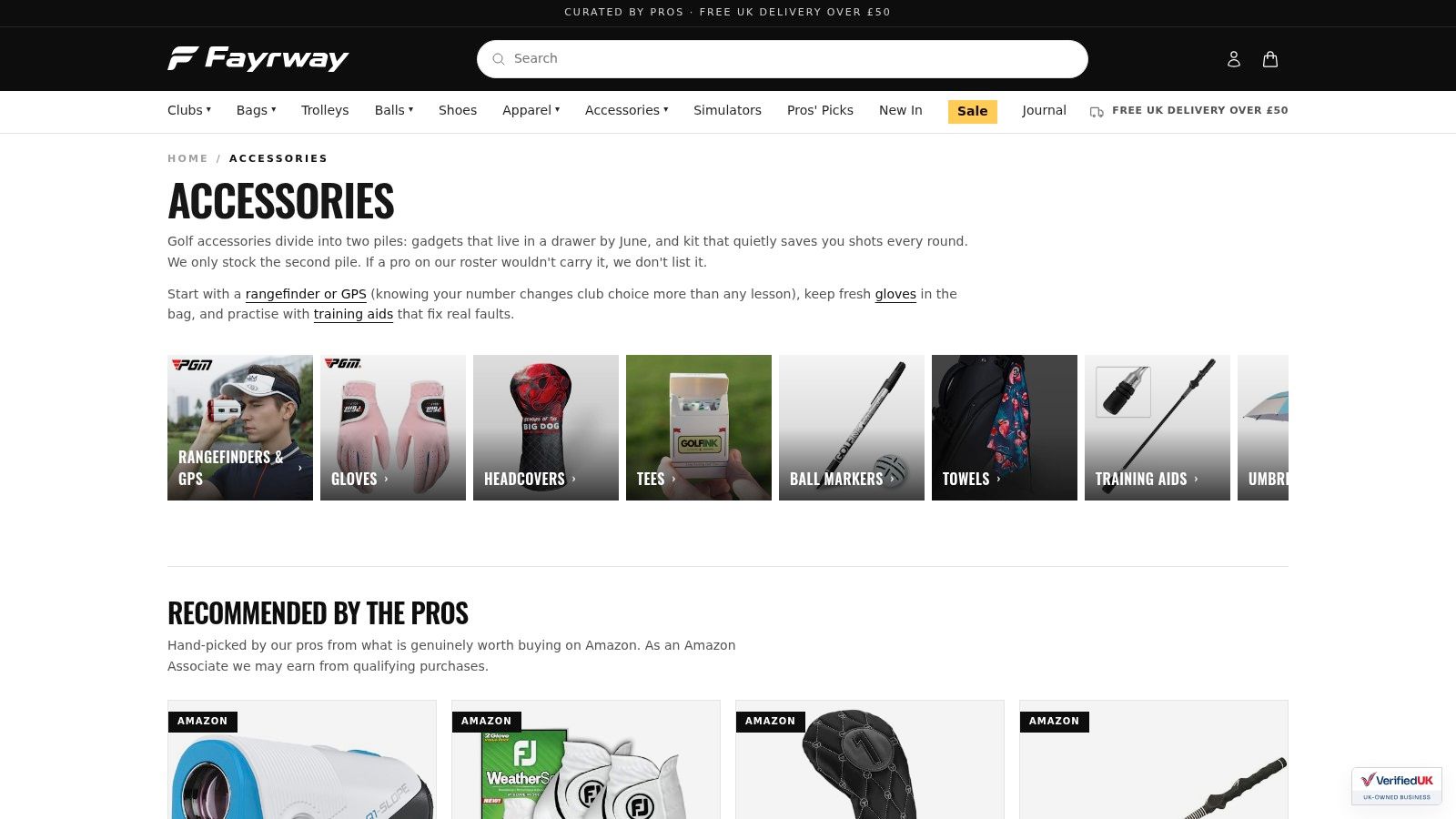 Screenshot from https://fayrway.co.uk/collections/accessories