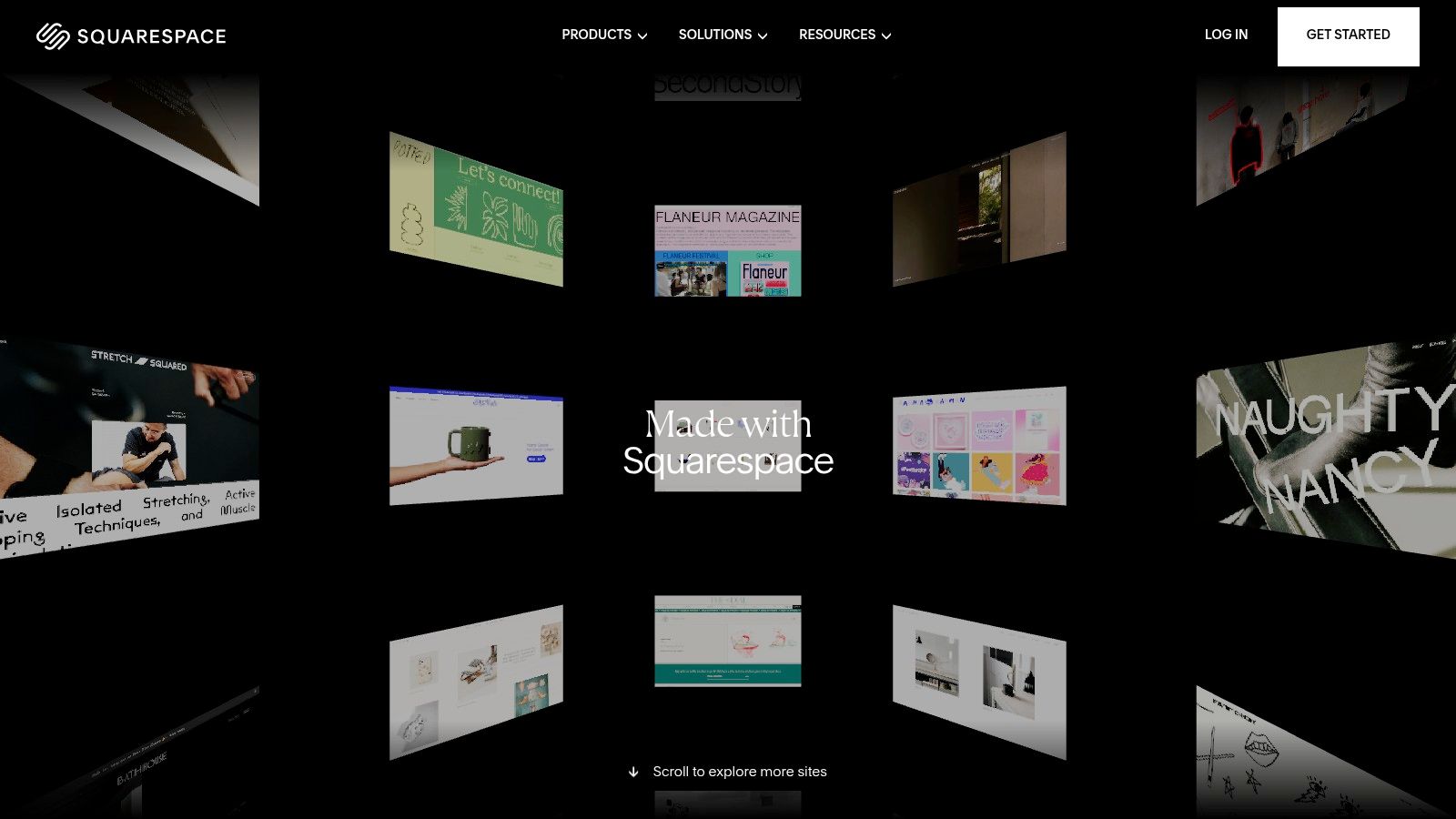 Squarespace (Made with Squarespace showcase)