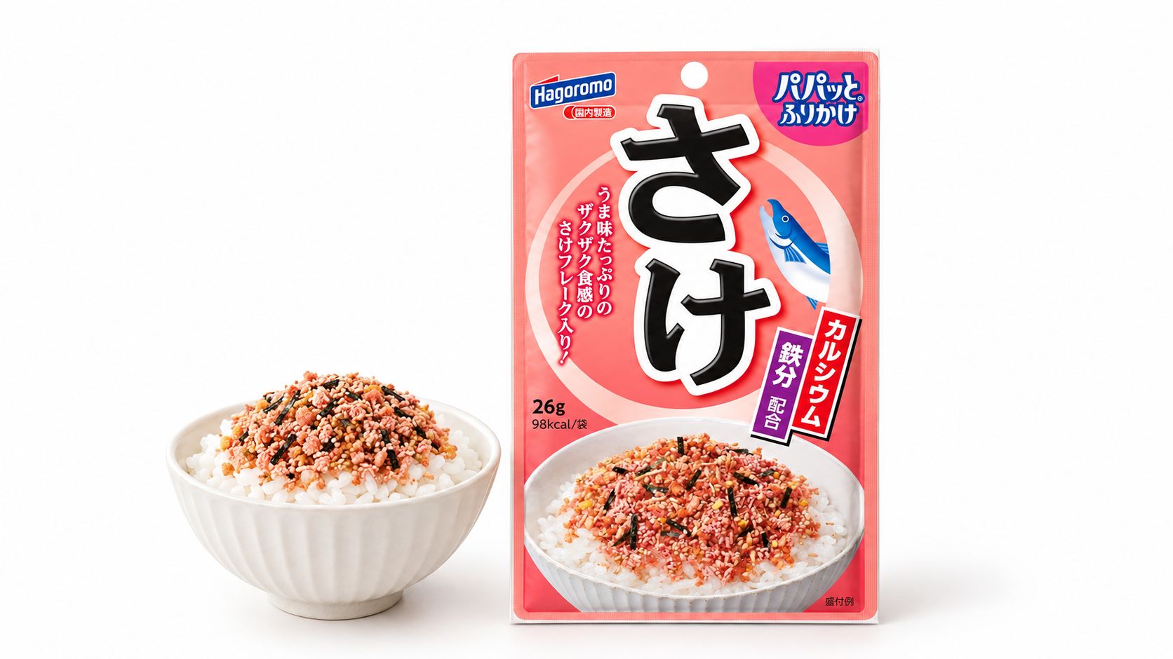 Hagoromo Furikake Sake Japanese Salmon 26g
