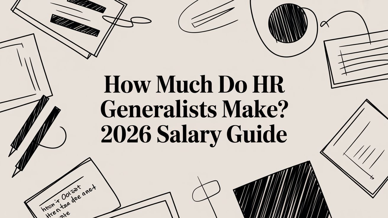 Featured image for article: How Much Do HR Generalists Make? 2026 Salary Guide