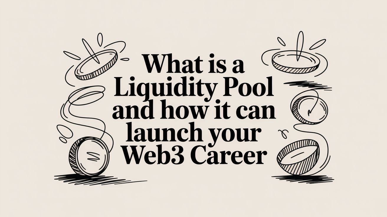 Featured image for article: What Is a Liquidity Pool and How It Can Launch Your Web3 Career
