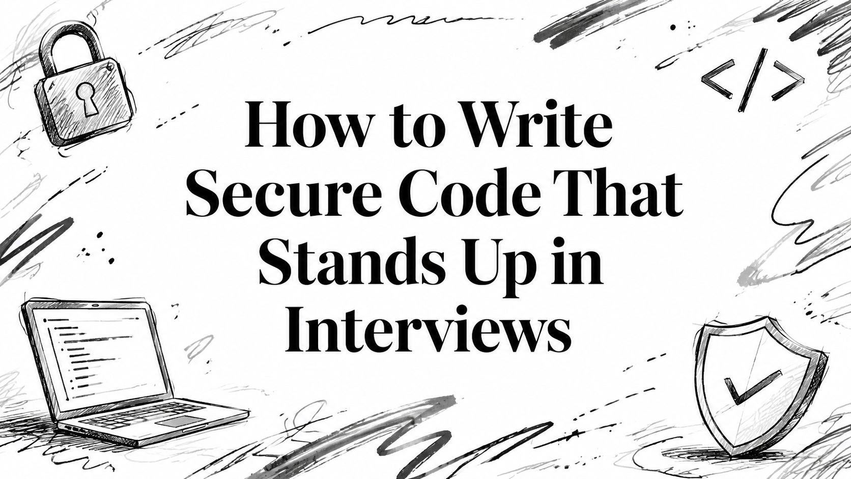 Featured image for article: How to Write Secure Code That Stands Up in Interviews