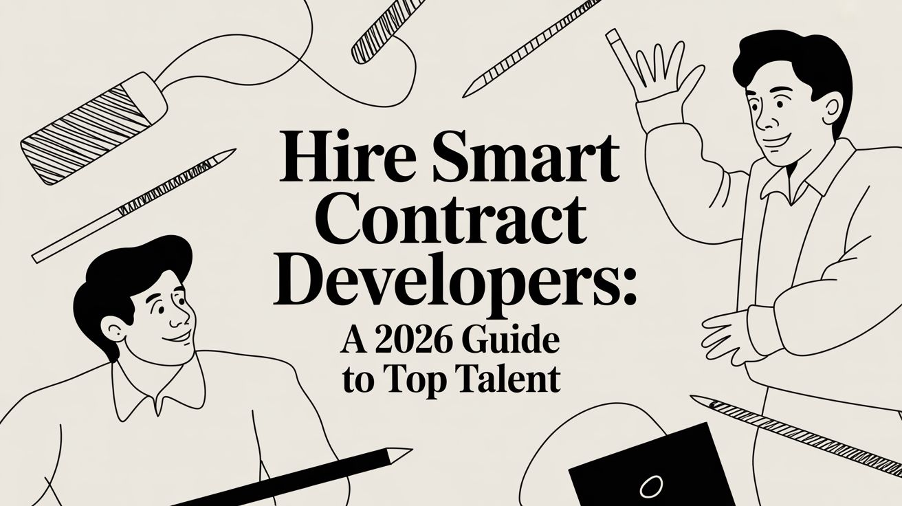 Featured image for article: Hire smart contract developers: A 2026 Guide to Top Talent