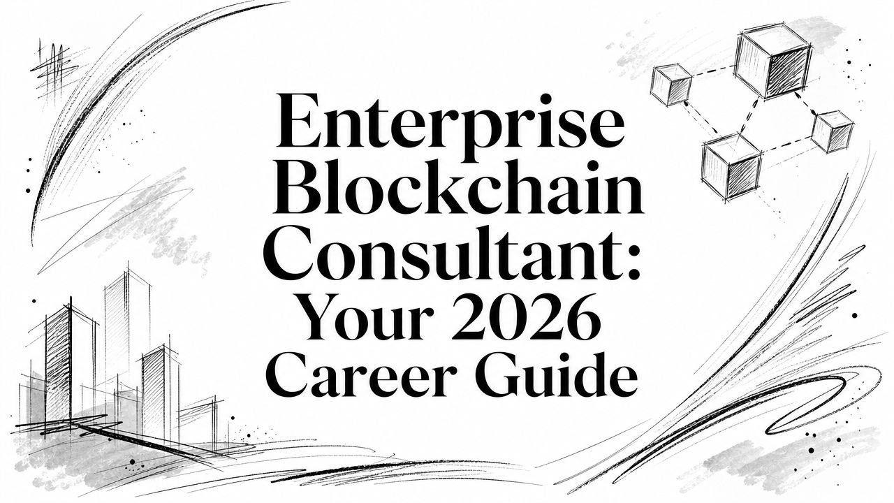 Featured image for article: Enterprise Blockchain Consultant: Your 2026 Career Guide