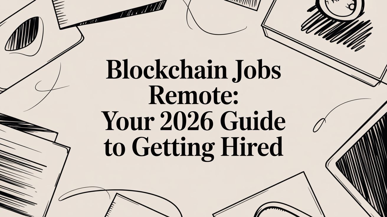 Featured image for article: Blockchain Jobs Remote: Your 2026 Guide to Getting Hired