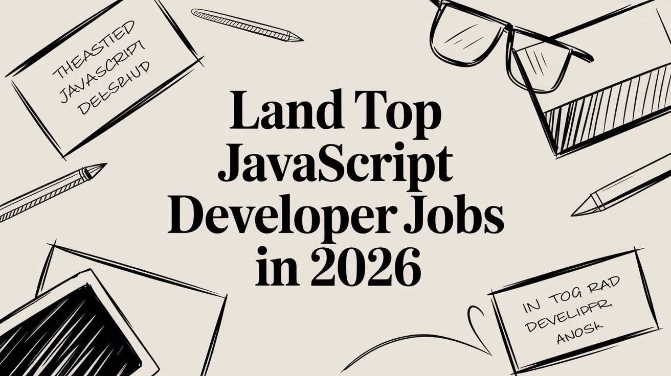 Illustration for Land Top JavaScript Developer Jobs in 2026