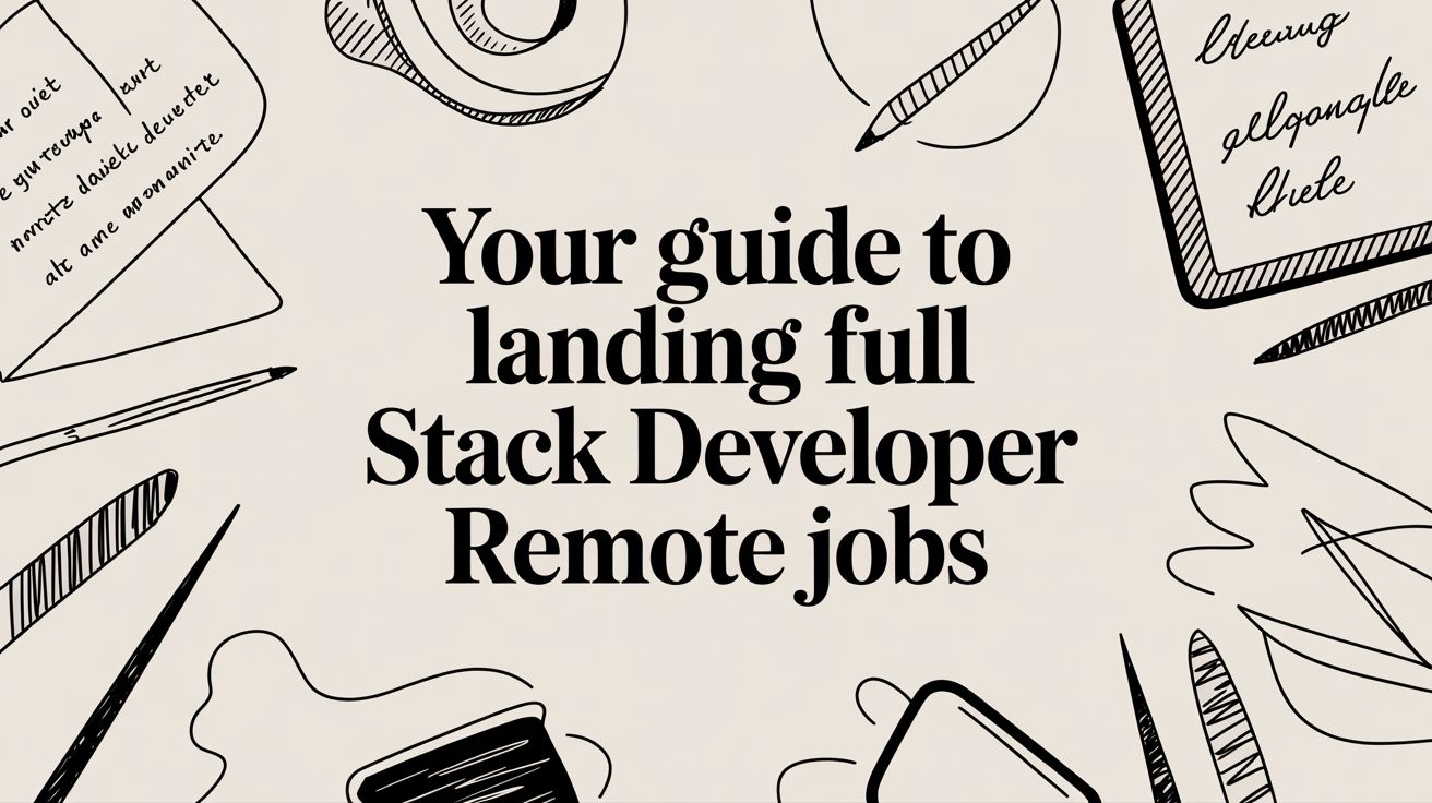 Featured image for article: Your Guide to Landing Full Stack Developer Remote Jobs