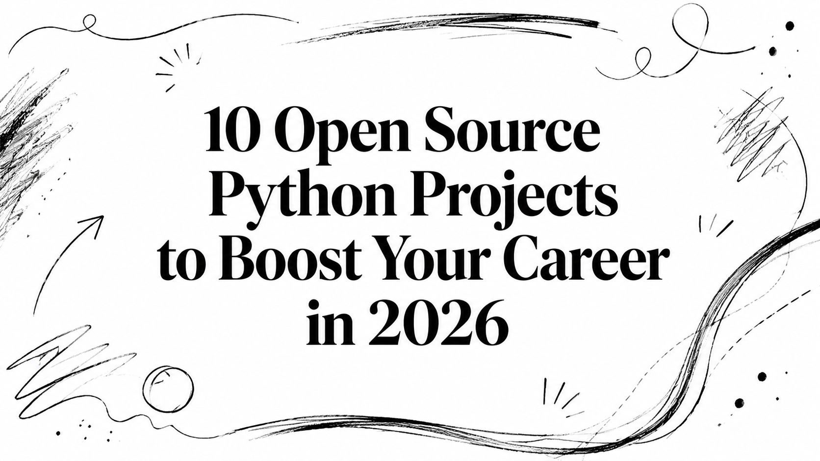 Illustration for 10 Open Source Python Projects to Boost Your Career in 2026