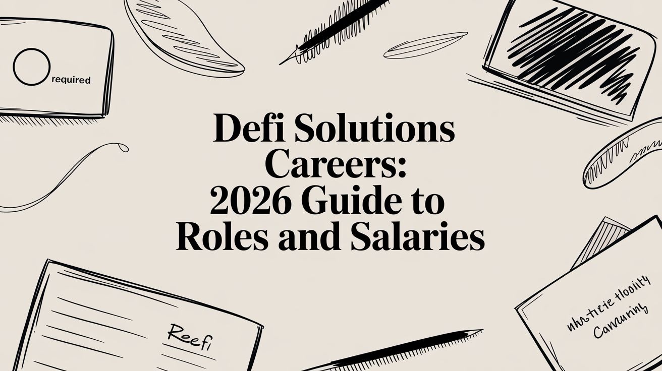 Featured image for article: DeFi Solutions Careers: 2026 Guide to Roles and Salaries