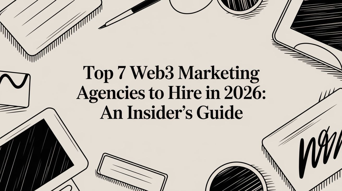 Featured image for article: Top 7 Web3 Marketing Agencies to Hire in 2026: An Insider's Guide