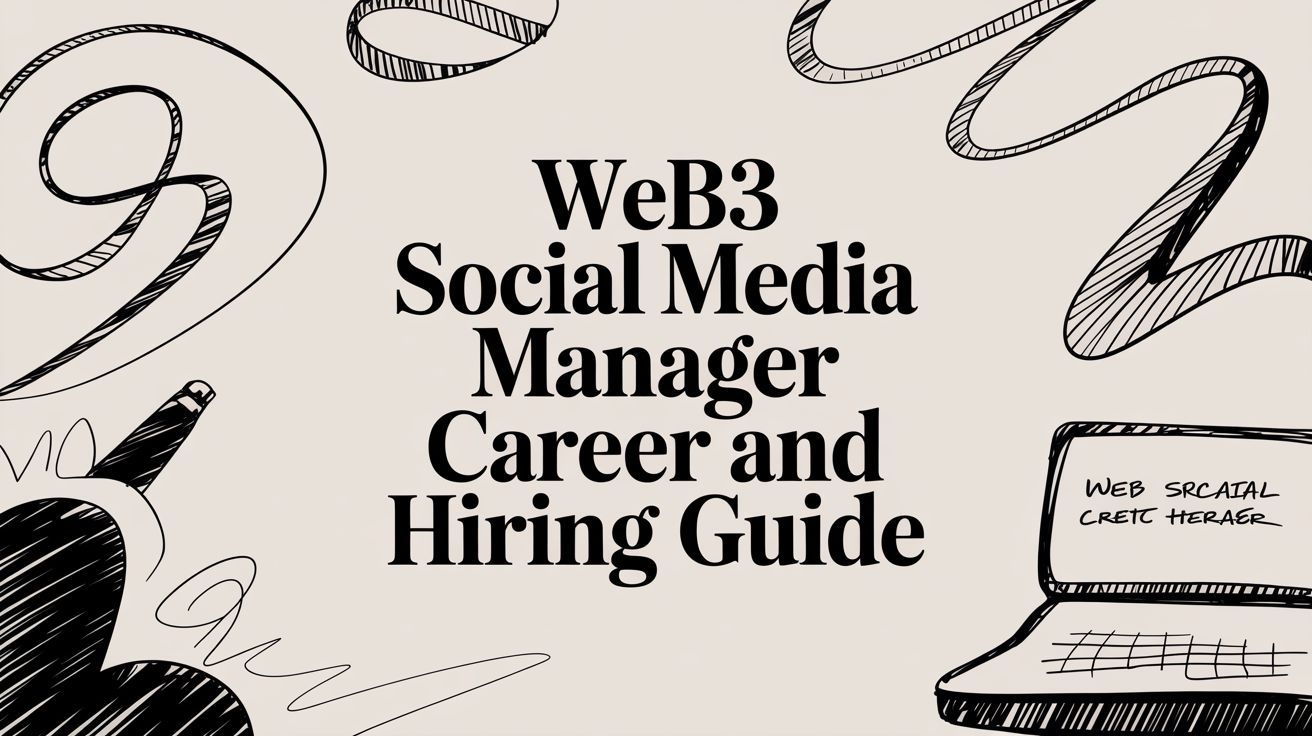 Featured image for article: Web3 Social Media Manager Career and Hiring Guide