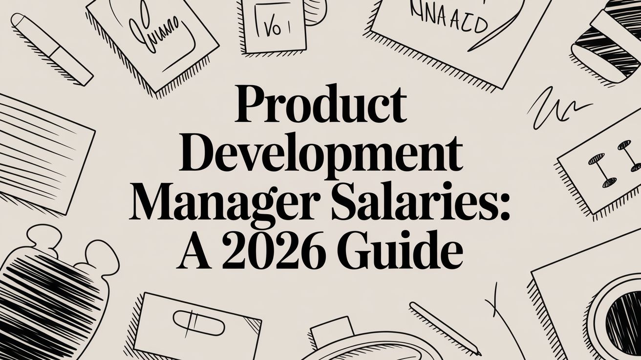 Featured image for article: Product Development Manager Salaries: A 2026 Guide