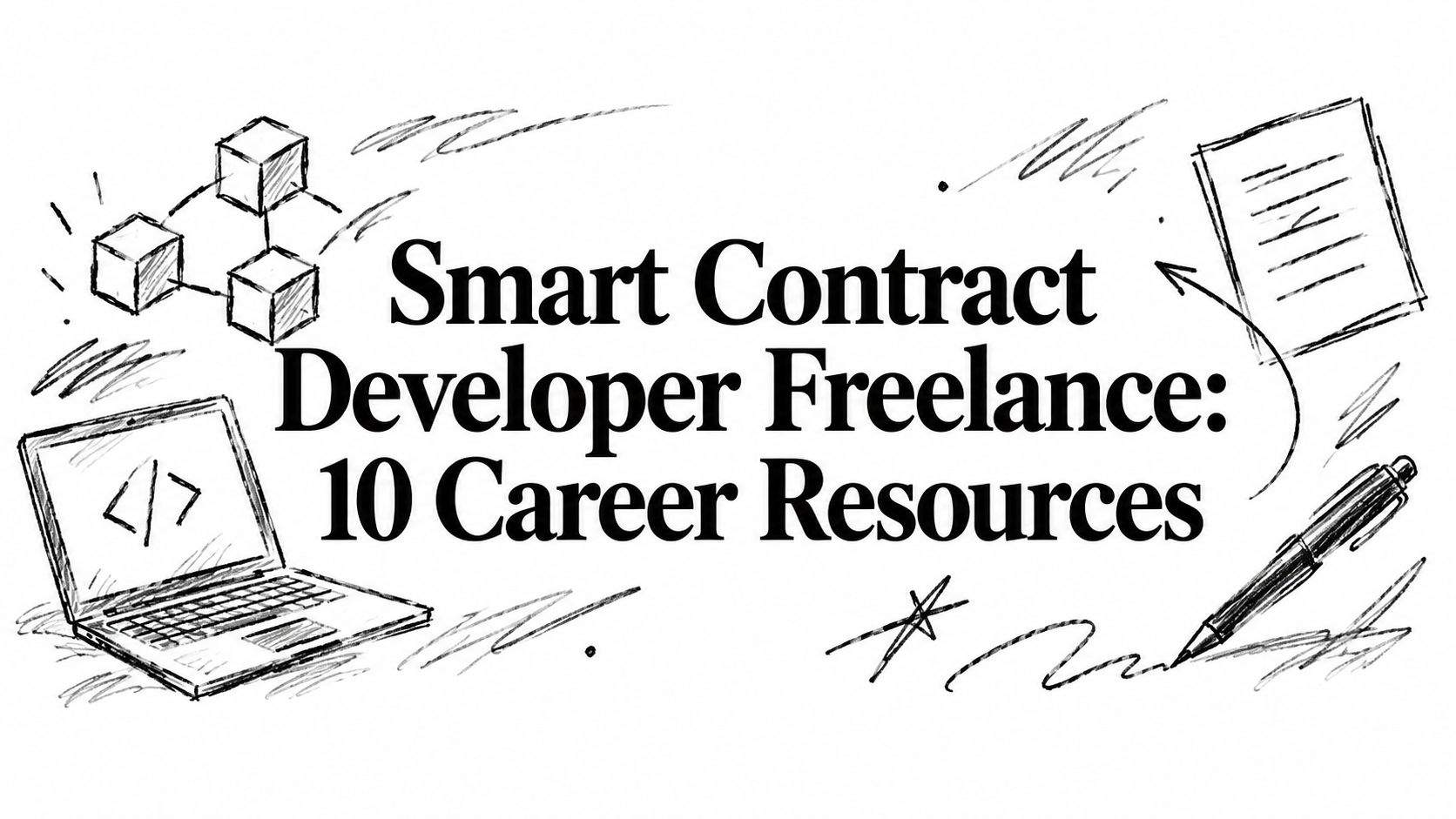 Featured image for article: Smart Contract Developer Freelance: 10 Career Resources
