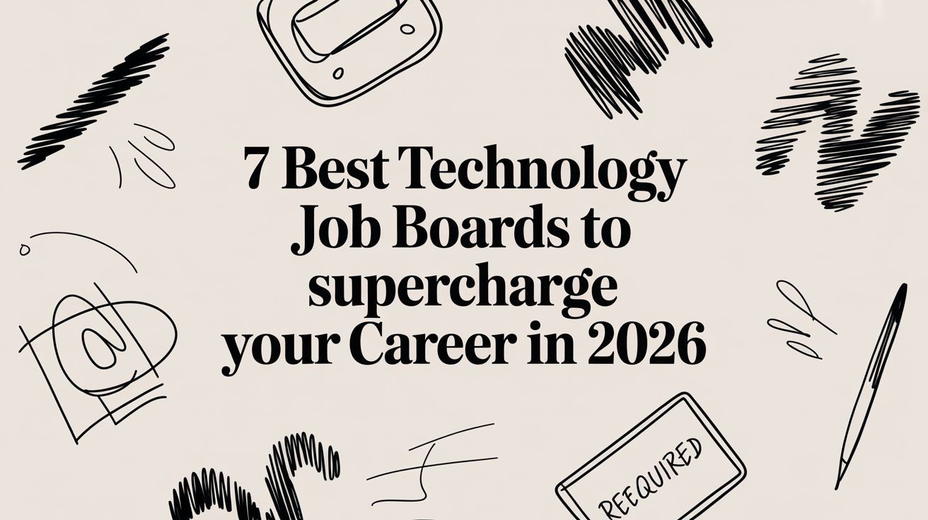 Featured image for article: 7 Best Technology Job Boards to Supercharge Your Career in 2026