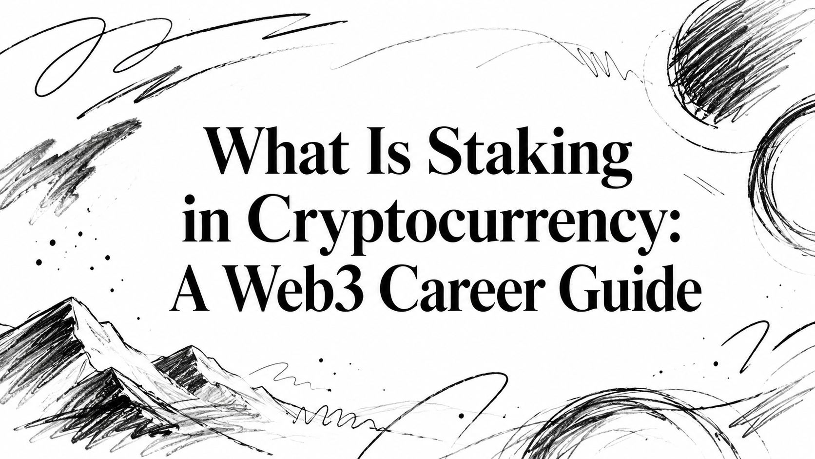 Featured image for article: What Is Staking in Cryptocurrency: A Web3 Career Guide