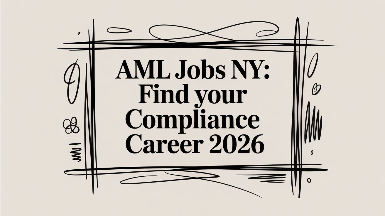 Featured image for article: AML Jobs NY: Find Your Compliance Career 2026