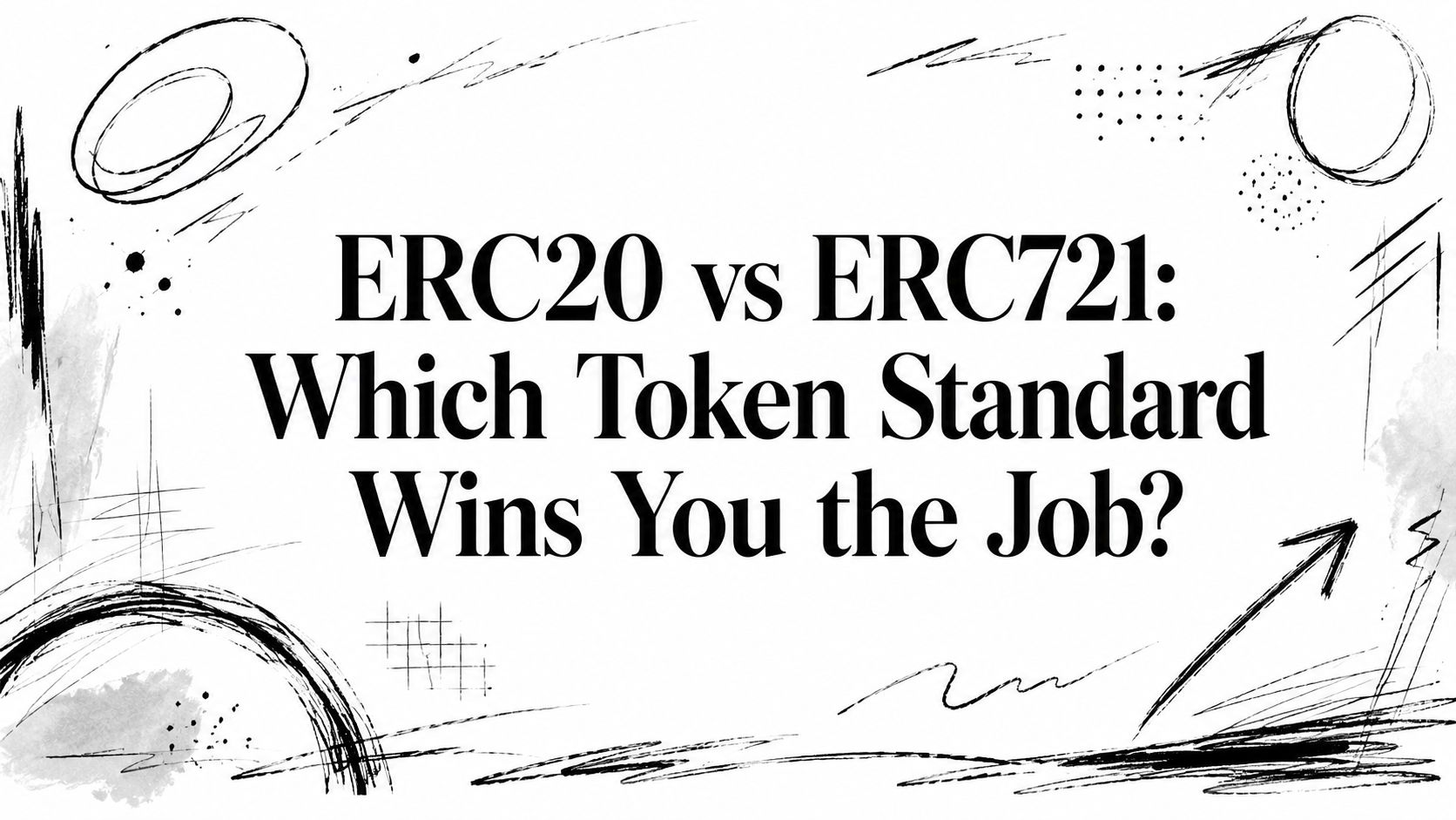 Featured image for article: ERC20 vs ERC721: Which Token Standard Wins You the Job?