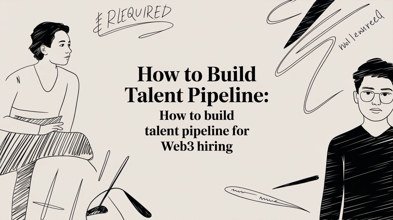 Featured image for article: How to Build Talent Pipeline: Actionable Strategies for Web3 Hiring