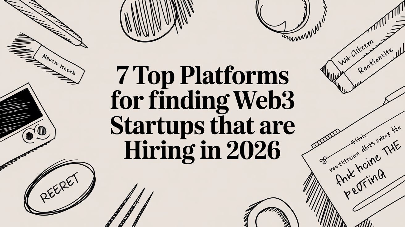 Featured image for article: 7 Top Platforms for Finding Web3 Startups That Are Hiring in 2026