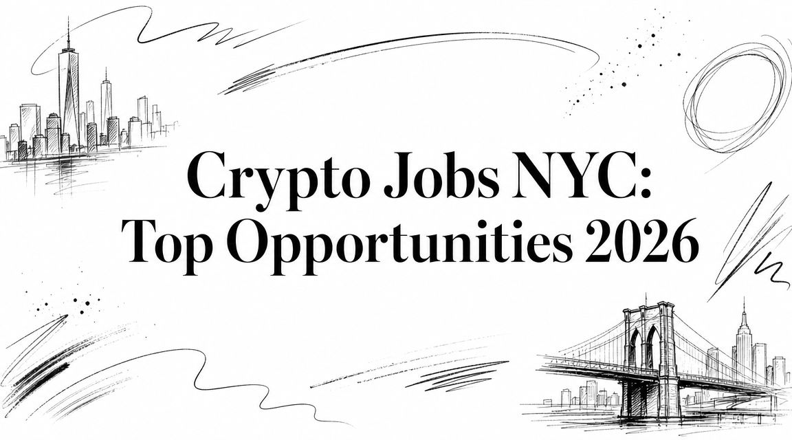 Featured image for article: Crypto Jobs NYC: Top Opportunities 2026