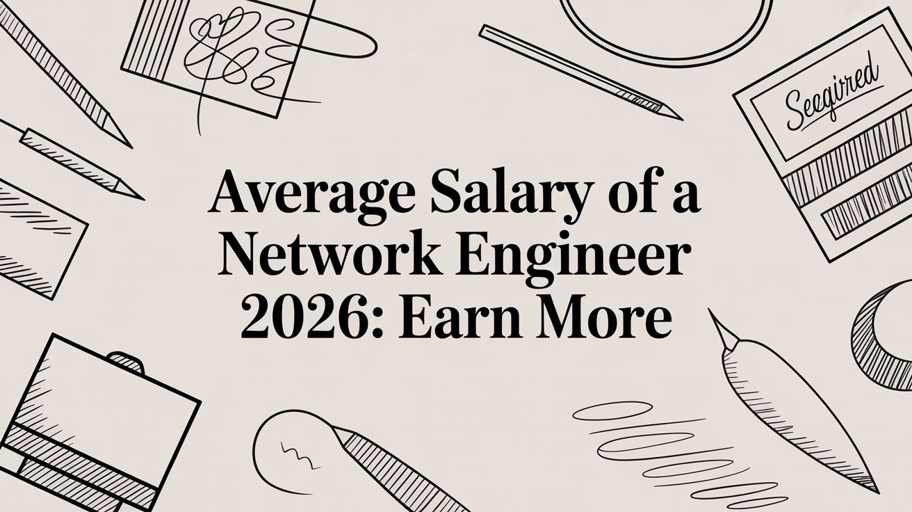 Illustration for Average Salary of a Network Engineer 2026: Earn More