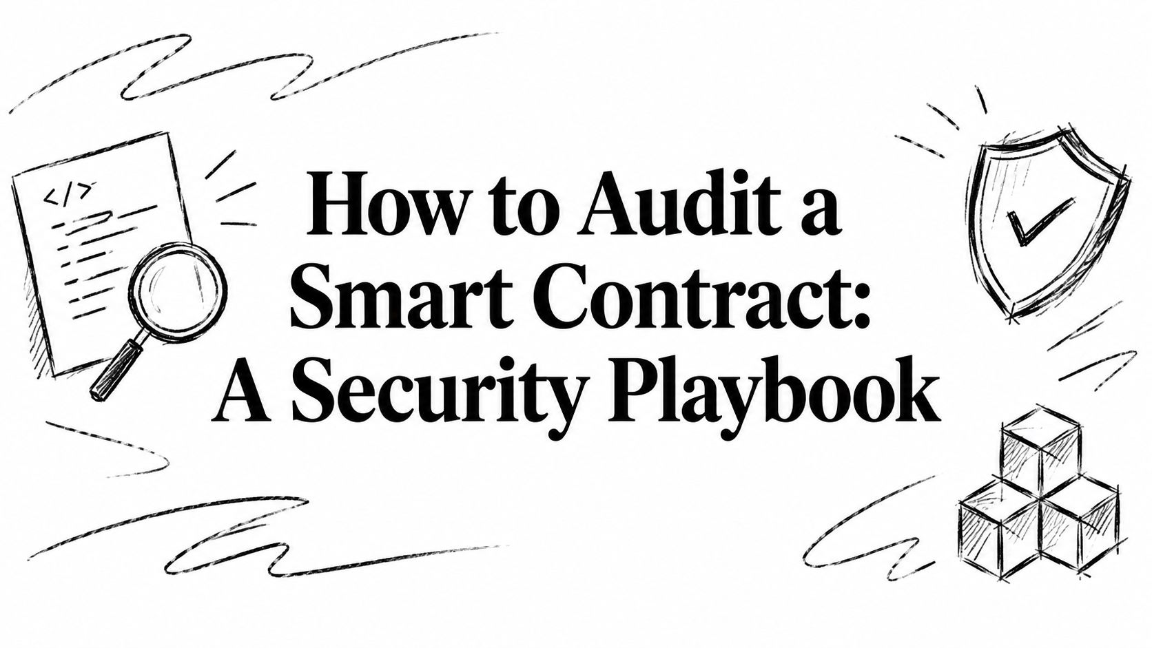 Featured image for article: How to Audit a Smart Contract: A Security Playbook