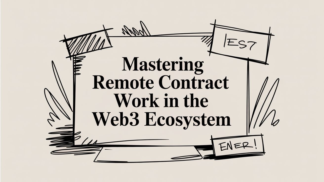 Featured image for article: Mastering Remote Contract Work for Career Growth in Web3