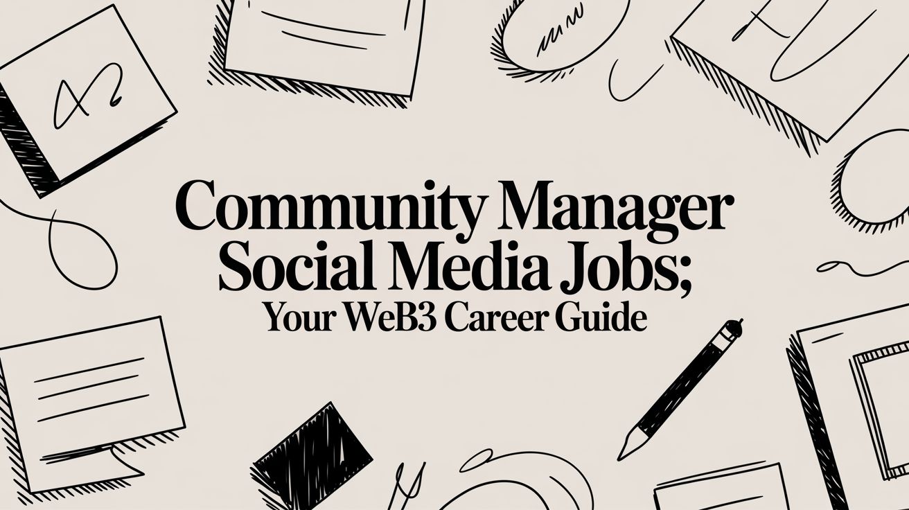 Featured image for article: Community Manager Social Media Jobs: Your Web3 Career Guide