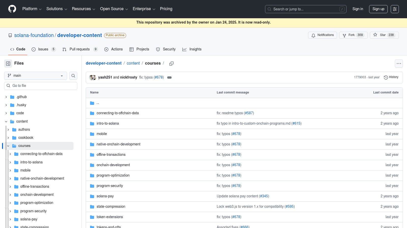 Solana – Official Developer Courses