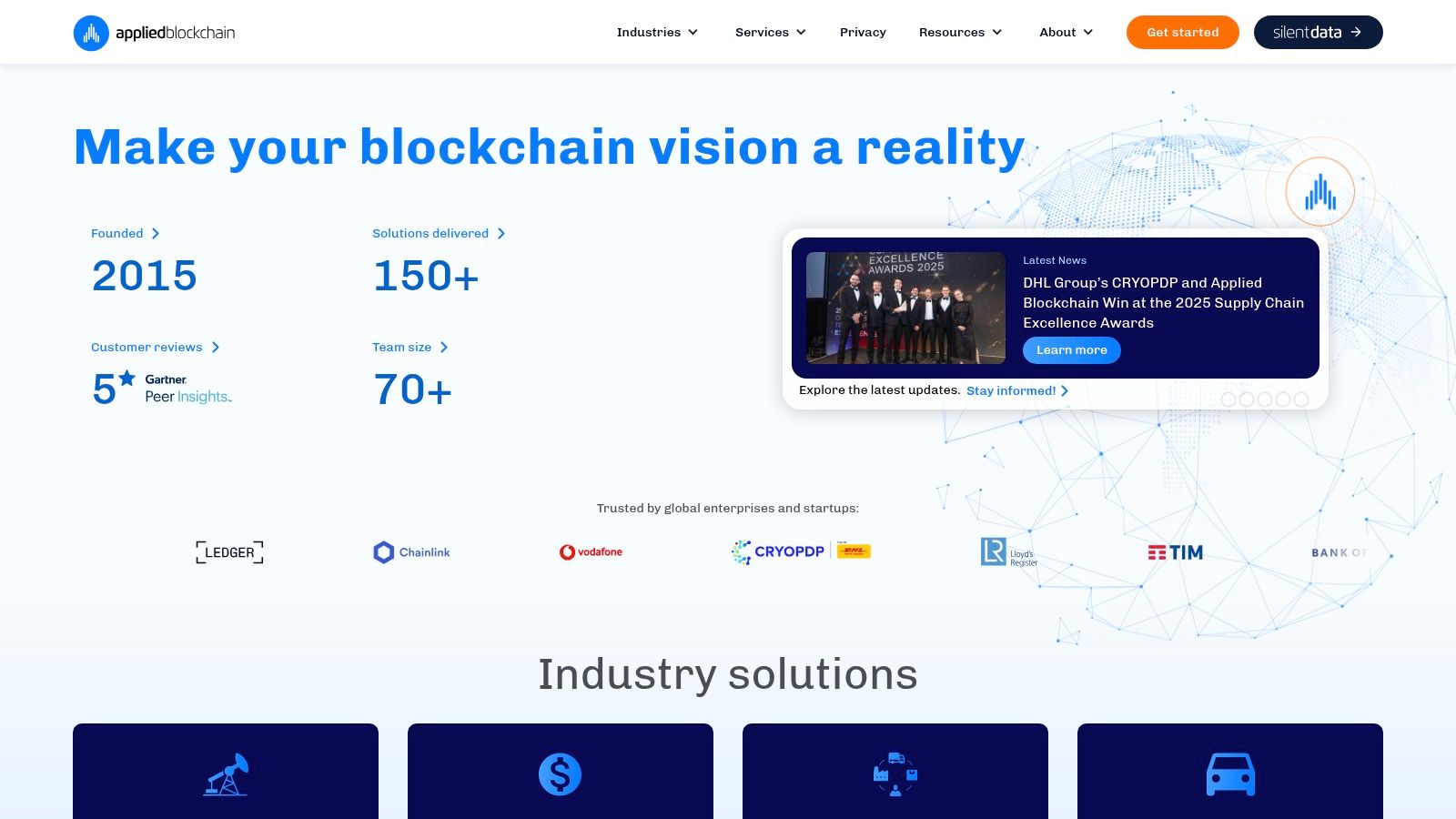 Applied Blockchain (Silent Data)